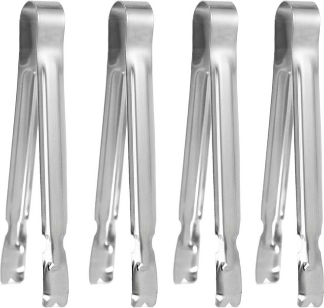 리온주방 국내산 분식 튀김 치킨 주방집게, 중(14 x 1.3 cm), 4개