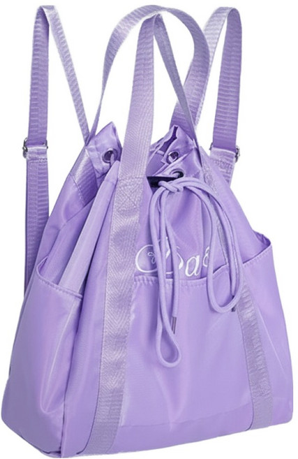 마켓피아 드로우 스트링 무용 발레 가방, 퍼플, 1개