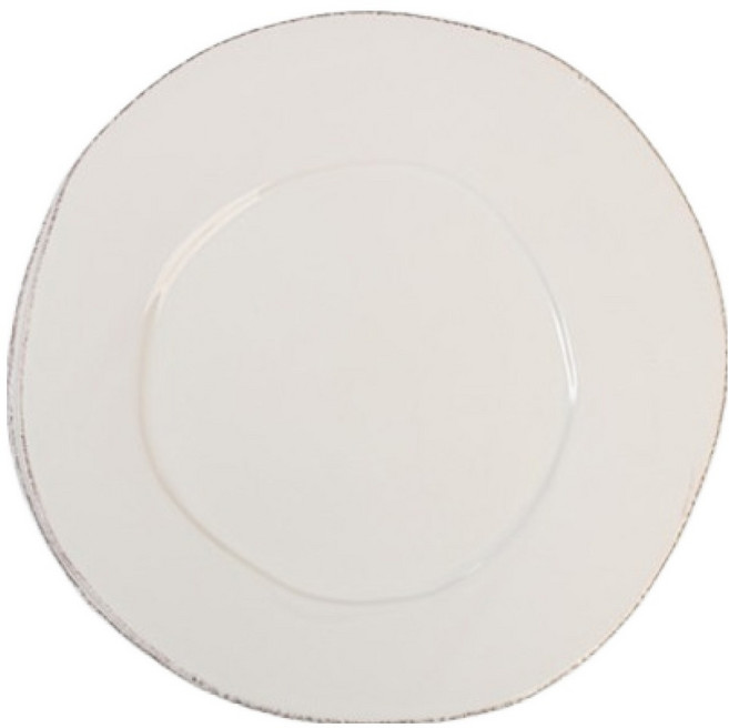 버지니아까사 라스트라 디너 접시, 비앙코, 1개