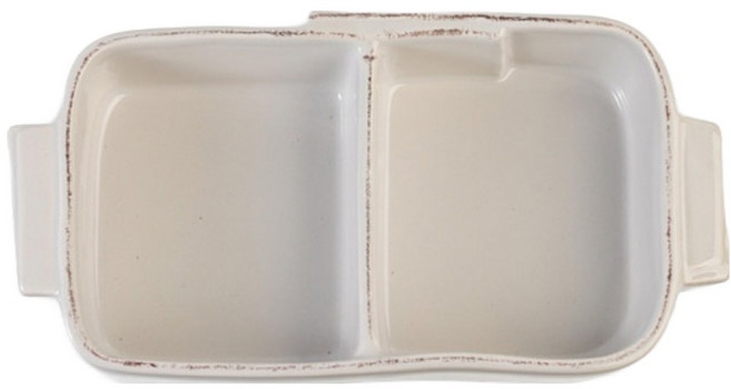 버지니아까사 라스트라 2 파트 서버 26 x 13 cm, 펄, 1개