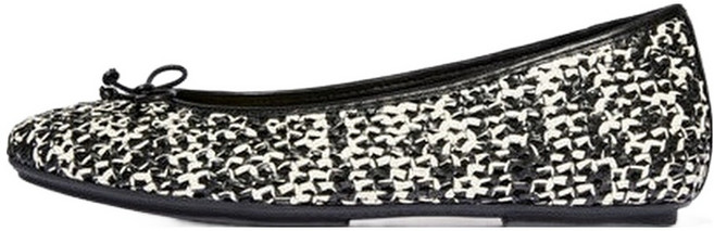 fitflop 女款 Delicato 蝴蝶結編織芭蕾舞鞋