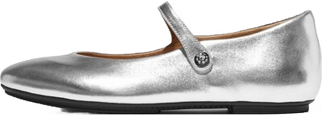 fitflop 女款 Delicato 水晶簇軟皮瑪莉珍鞋