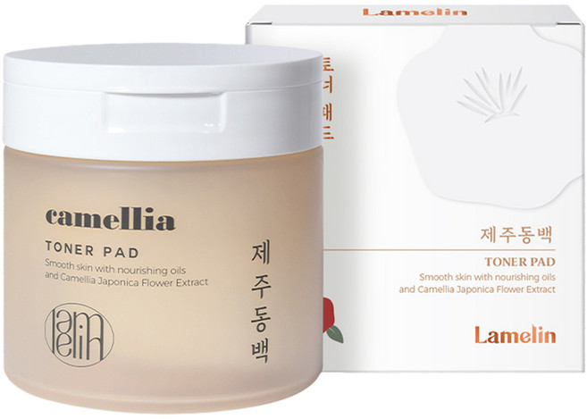 라멜린 카멜리아 토너패드 250ml, 1개, 100매입