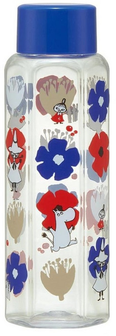 Skater 六角形直飲透明水壺 PDH4, Moomin 嚕嚕米, 1個, 350ml