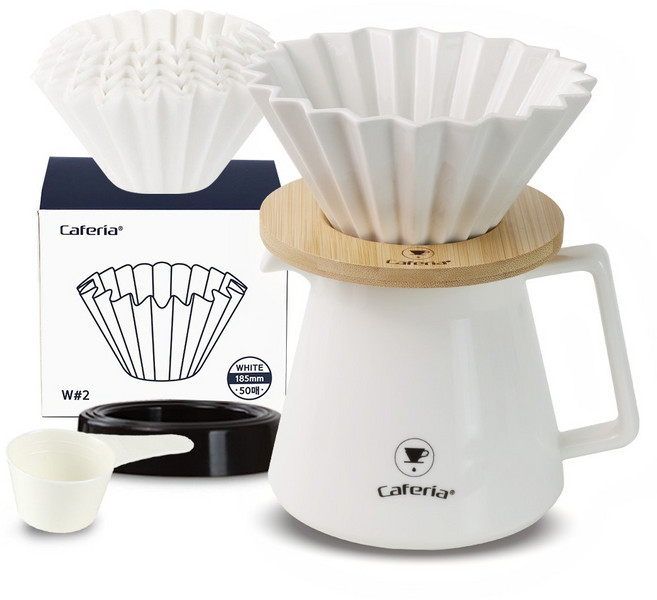 카페리아 투웨이 올 자기 드립세트 W형 COWCW, 1세트, 6종