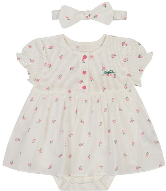 에뜨와 피치반소바디수트 선물포장 세트 + 쇼핑백