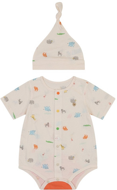 에뜨와 보리5부바디수트 선물포장 세트 + 쇼핑백