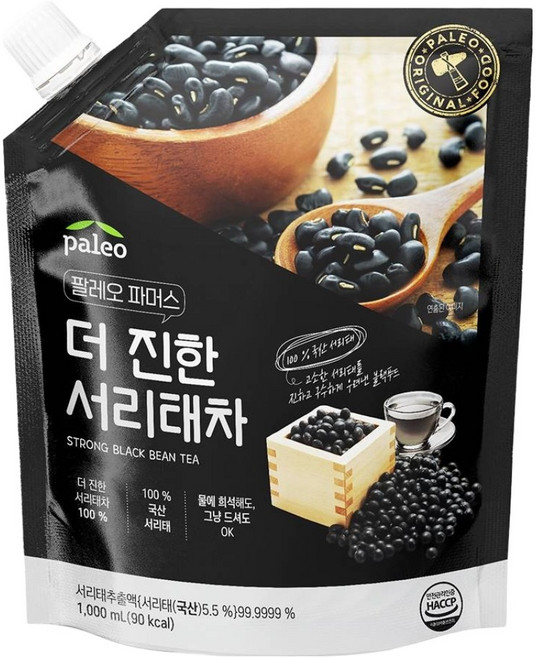 팔레오 더 진한 서리태차, 1L, 1개