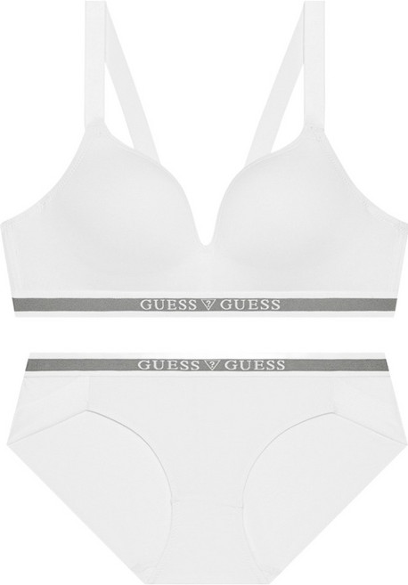 GUESS UNDERWEAR AeroCool 標誌性外緣無鋼圈胸罩 內褲