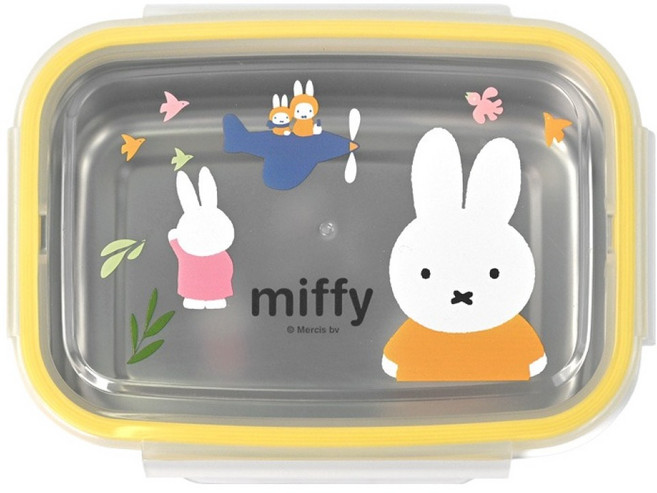 키친유 미피 이중 스텐 도시락 800ml, 혼합색상, 1개