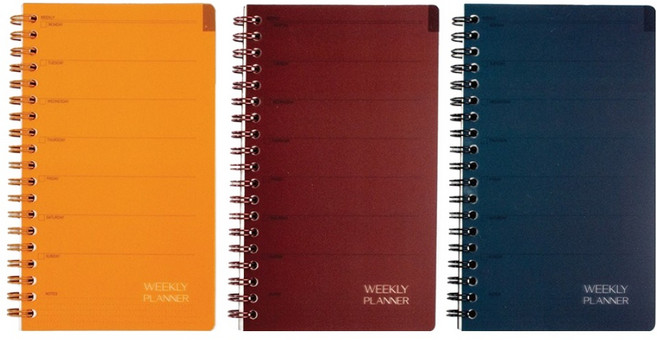 OXFORD 노트 PP 주간플래너 Mini 80p, 랜덤발송, 3개