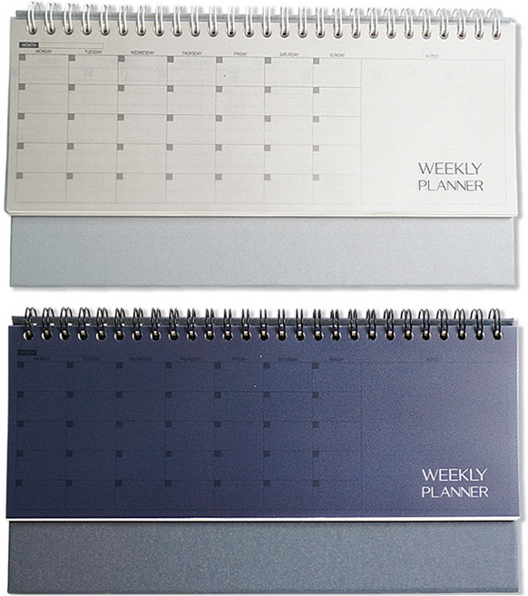OXFORD 노트 PP 주간플래너 탁상용 60p, 랜덤발송, 2개