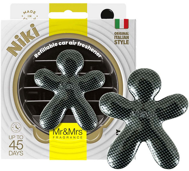 Mr&Mrs FRAGRANCE Niki The Black 車用芳香劑, 1個, 托斯卡尼葡萄
