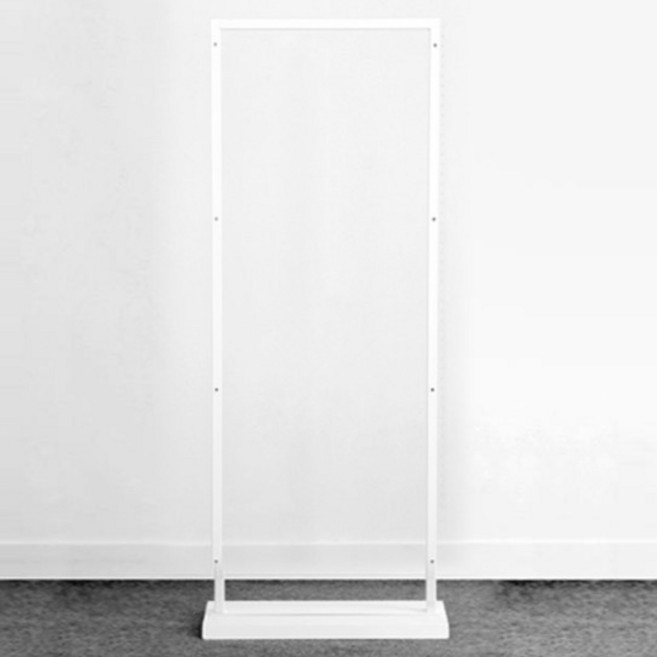 타공판닷컴 인테리어 파티션 사이드형 스탠드 M(가로 50cm), 화이트