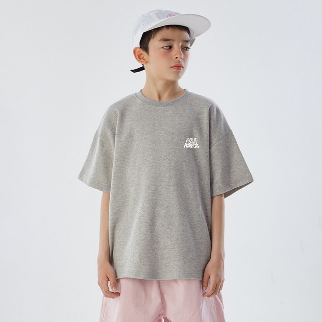 오실롯주니어 D21 웨이브 로고 반팔티