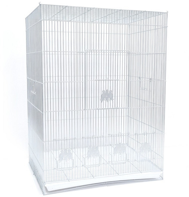 펫츠핸들러 앵무새 새장 점보 77 x 45 x 91 cm LY-212, 1개, 화이트