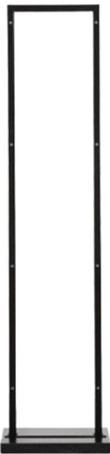 타공판닷컴 인테리어 파티션 사이드형 스탠드 S(가로 30cm), 블랙