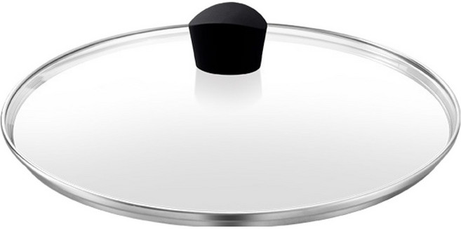 바겐슈타이거 프라이팬 냄비 유리뚜껑, 1개, 18cm