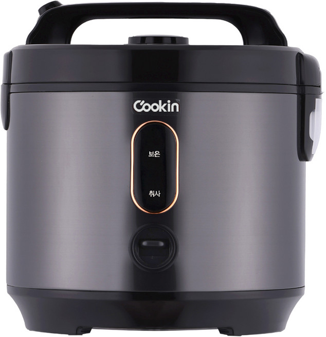 KITCHEN FLOWER Cookin 電子保溫電鍋 10人份, 黑色, KCJ-GB1300CP