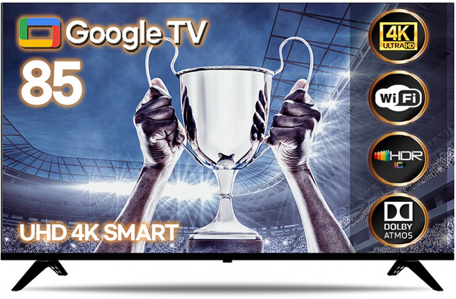 시티브 4K UHD 구글5.0 OS 1등급 스마트 TV, 85 UHD GTV, 방문설치, 벽걸이형, 215cm(85인치)