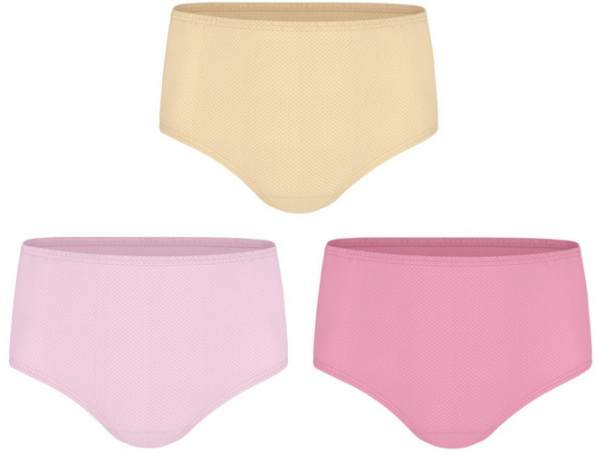 BYC 아동용 데일리 매쉬 삼각팬티 3종 세트 ONC3004