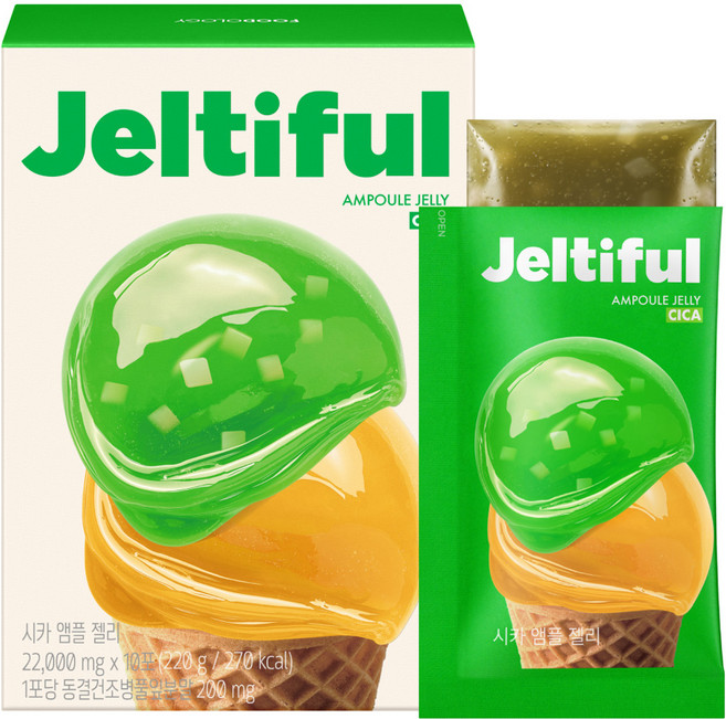 푸드올로지 젤티풀 시카 앰플 젤리, 1개, 10회분