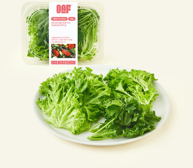 원에이커팜 무농약 인증 터스칸믹스, 100g, 1개, 1개입