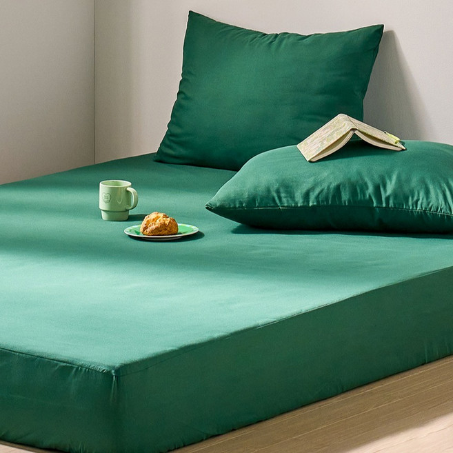 데시뉴 뉴하우스 솔리드 항균 홑겹 매트리스 커버