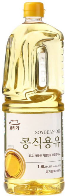 참고을 요리가 콩식용유, 1개, 1.8L