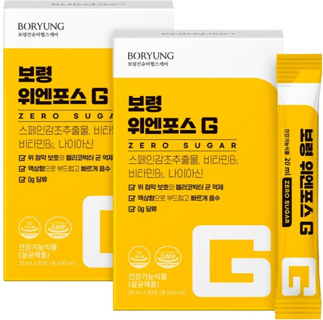 보령 위엔포스 G 액상형, 600ml, 2개