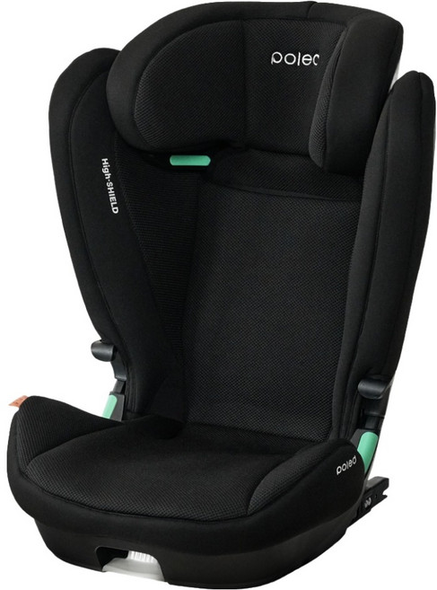 폴레드 아동용 하이쉴드 확장형 카시트 일체형, 미드나잇 블랙