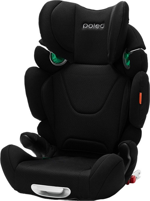 폴레드 아동용 볼픽스 아이사이즈 플러스 카시트 분리형, 딥블랙