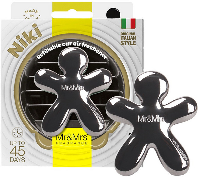 Mr&Mrs FRAGRANCE Niki The Black 車用芳香劑, 1個, 新車