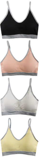 SOFT LIGHT 深U律動 大U字美背無縫內衣4件組 8871