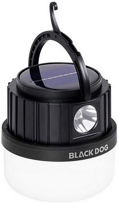 BLACKDOG 黑狗 泡沫太陽能露營燈 戶外燈 帳篷燈 超長續航照明燈, 夜幕黑, 1個