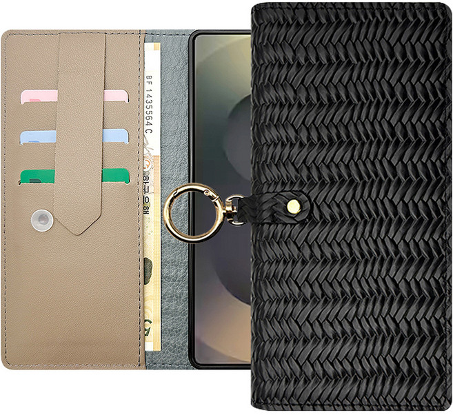 아이엔픽 라트린 천연소가죽 지갑 휴대폰 케이스