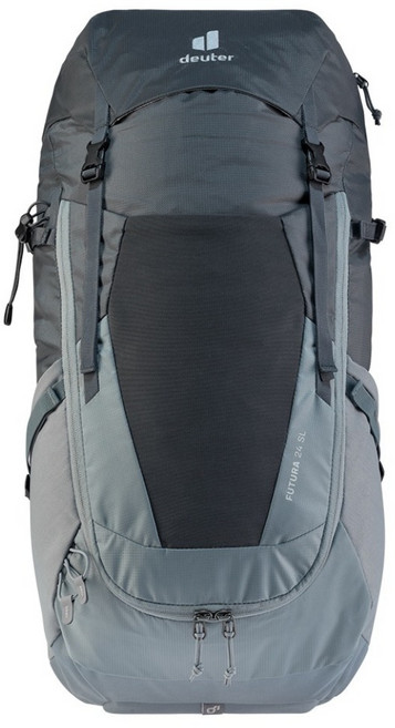 deuter FUTURA透氣網架背包 3400521, 水藍黑