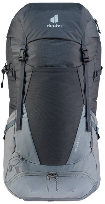 deuter FUTURA透氣網架背包 3400721, 水藍黑