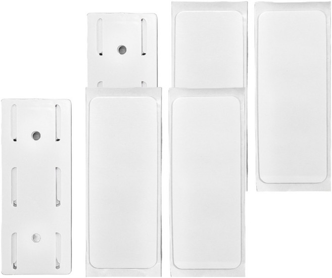 써지오 멀티탭 고정 슬라이드 홀더 세트 화이트 free, 2세트