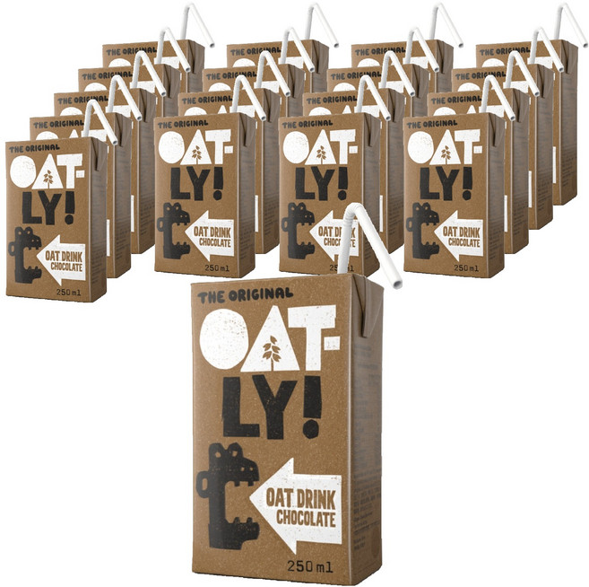 오틀리 초콜릿 귀리음료, 18개, 250ml