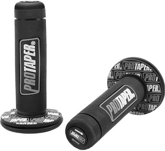 모아븐 오토바이 미끄럼방지 핸들 그립, 01 블랙그레이, 1세트