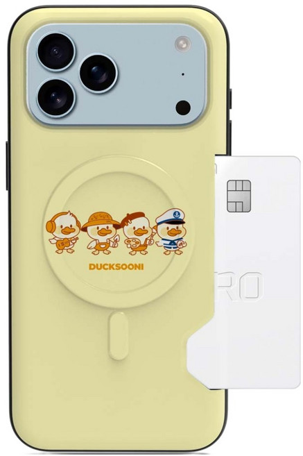 덕순이네 투카드 수납 마그네틱 맥세이프 범퍼 휴대폰 케이스