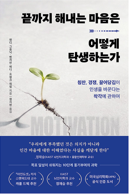 끝까지 해내는 마음은 어떻게 탄생하는가:칭찬 경쟁 끌어당김이 인생을 바꾼다는 착각에 관하여, 반양장