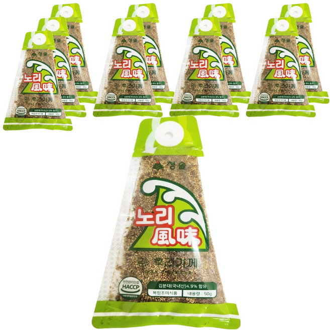 Chungsol Fnb 海苔香鬆, 50g, 10個