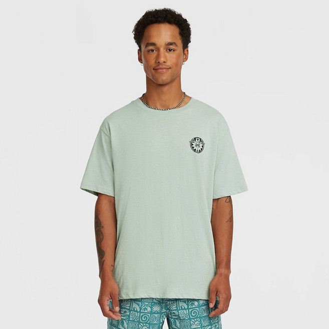 오닐 남성용 SLUB BACK PRINT T SHIRT OMTR6I172-809