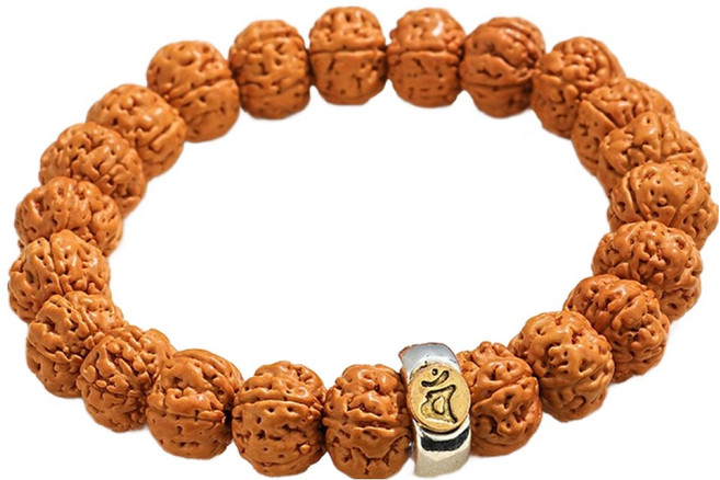 리버폭스 원목 염주 명상 불교 팔찌, 대일여래(양 / 원숭이띠), 1개