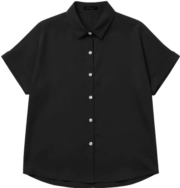 부루앤쥬디 롤업 찰랑 블라우스 BOSFBL504B