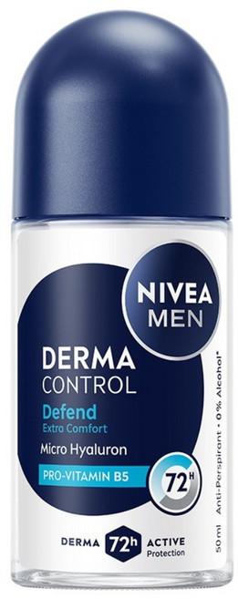 NIVEA 妮維雅 MEN 台灣公司貨 男士止汗乳液 玻尿酸肌能修復, 1個, 50ml