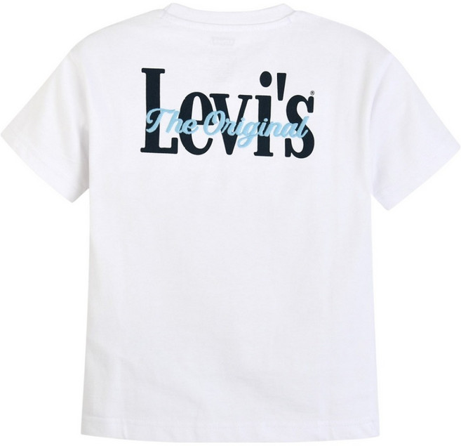 leviskids 3D字母寬鬆版短袖T恤