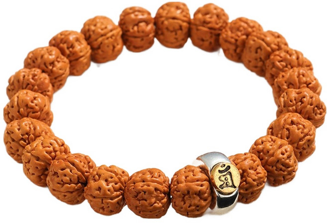 리버폭스 원목 염주 명상 불교 팔찌, 문수보살(토끼띠), 1개